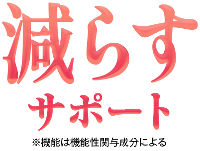 減らすサポート