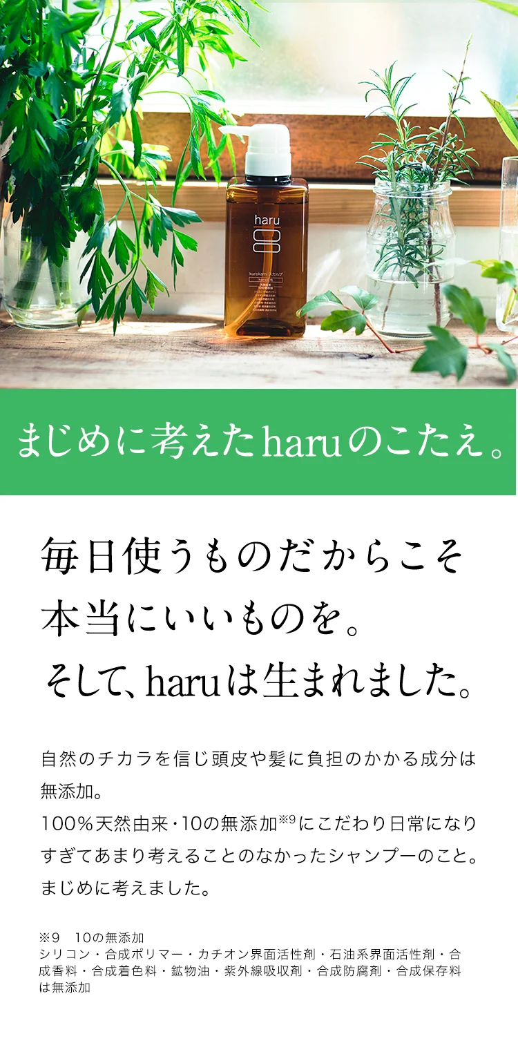 まじめに考えたharuのこたえ。