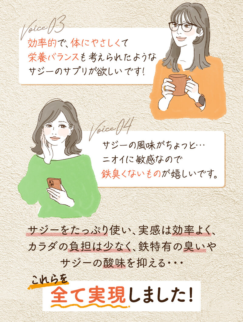 サジーのサプリ