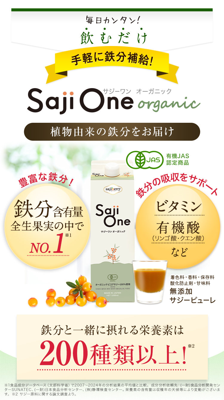 鉄分は効率よく、手軽に毎日摂取することが大切です。