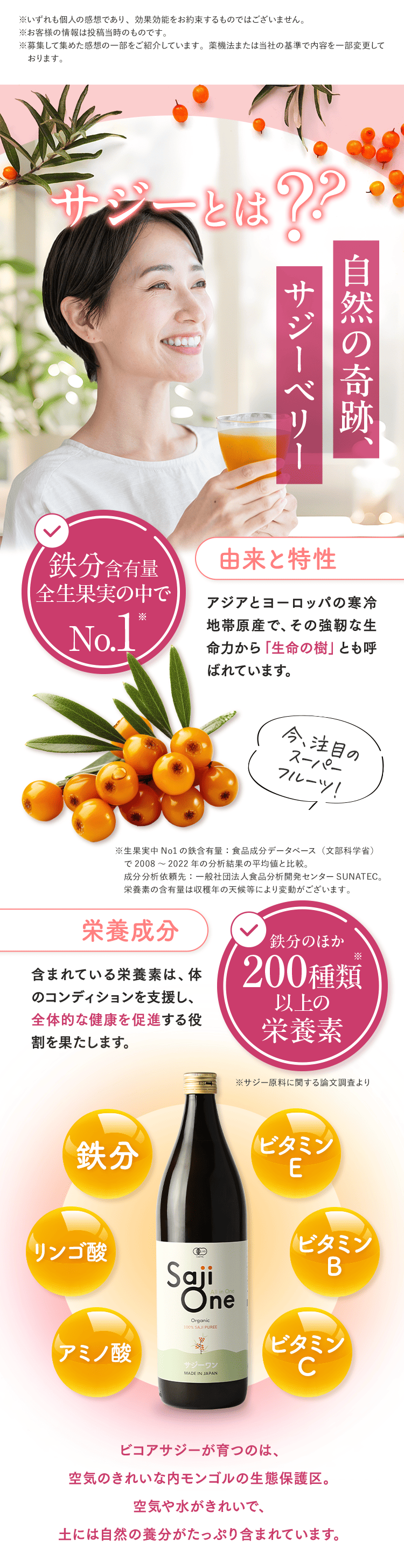 サンジーとは??自然の奇跡、サジーベリー